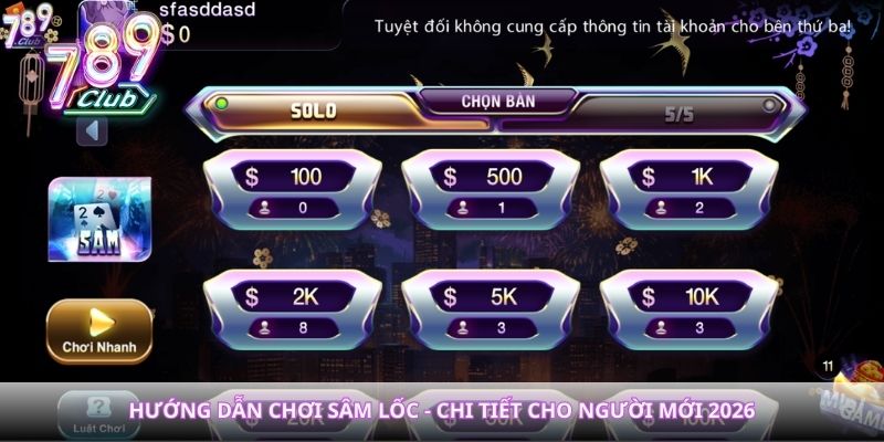 Hướng Dẫn Chơi Sâm Lốc - Chi Tiết Cho Người Mới 2026