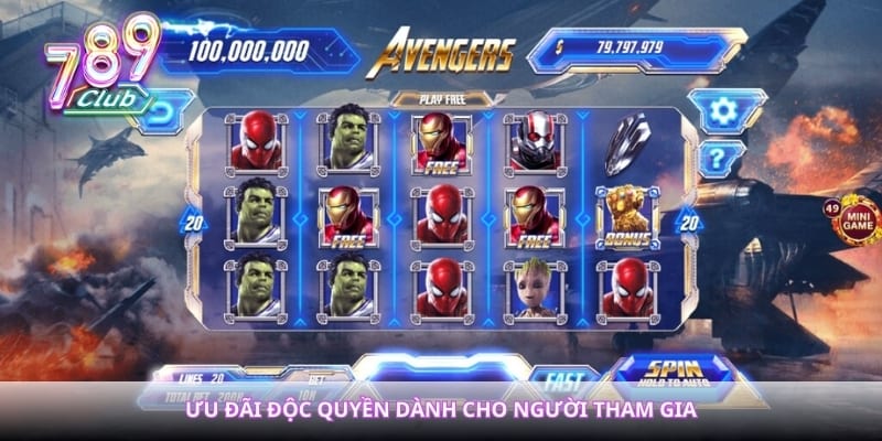 Ưu đãi độc quyền dành cho người tham gia